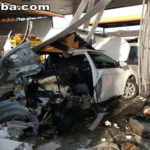 Táxi explode durante abastecimento e destrói posto de combustível em Fortaleza