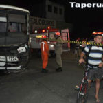 Acidente entre ônibus deixa vários feridos em Fortaleza