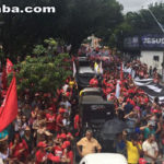 Protesto contra a reforma da Previdência mobiliza população em Fortaleza