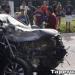 Colisão traseira deixa dois jovens mortos na CE-040, no Eusébio, nesta quinta-feira