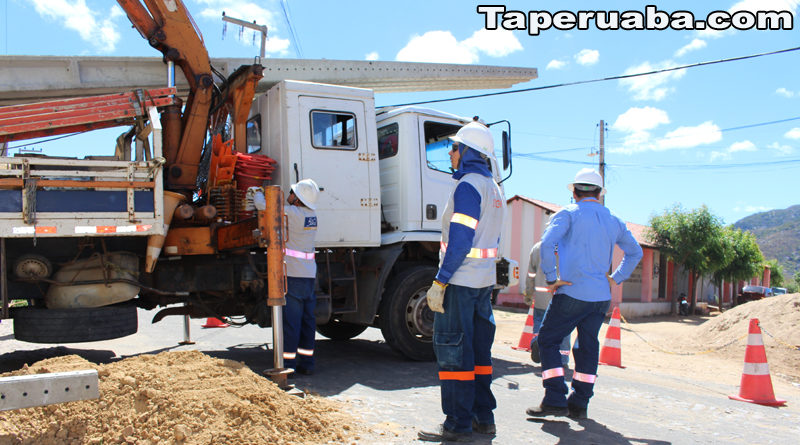 Ampliação Rede Elétrica pela a ENEL em Taperuaba