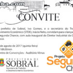 Prefeitura realizará lançamento do Projeto Segunda Chance