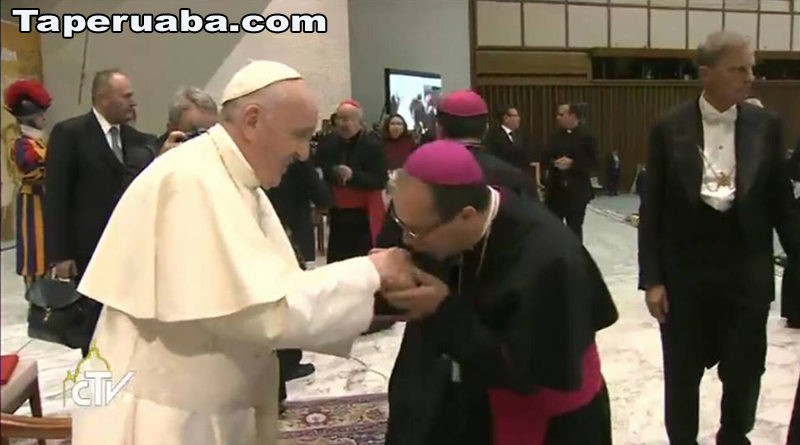 Bispo de sobral com o Papa Francisco