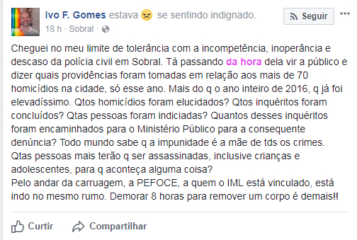Facebook Ivo Gomes