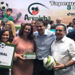 Sobral: Prefeita em exercício Christianne Coelho participa do lançamento do projeto Areninha