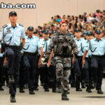 214 novos policiais militares chegaram a Sobral nesta segunda-feira