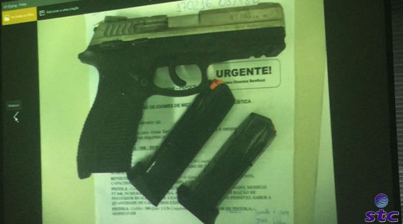 Armas usada no massacre do Benfica