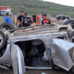Motorista perde controle da direção e carro capota na zona rural de Icó
