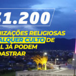 Organizações religiosas de qualquer culto já podem se cadastrar para receber auxílio da Prefeitura de Sobral