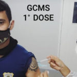 Guardas Municipais de Sobral recebem a primeira dose da vacina contra a Covid-19