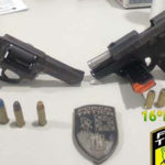 Dois homens são presos suspeitos de porte ilegal de arma de fogo na Capital