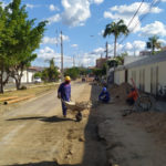 Prefeitura realiza obras do sistema de esgotamento sanitário no bairro Junco