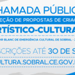 Prefeitura lança chamada pública para seleção de propostas de criação artístico-culturais