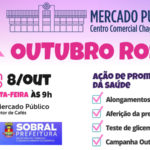 Mercado Público de Sobral terá ação de promoção da saúde nesta sexta-feira (08/10)