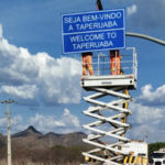 Secretaria de Trânsito e Transportes implanta placas de “Boas Vindas” no distrito de Taperuaba