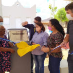 Christiane Coelho e Socorrinha Brasileiro inauguram Praça José Elpídio em Águas Mortas