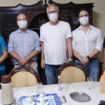 Prefeito e técnico Alberto Bial discutem parcerias para desenvolvimento do Basquete em Sobral