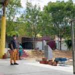 Prefeitura de Sobral inicia reforma da quadra poliesportiva Francisca das Chagas Cruz Souza