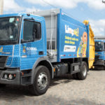 Prefeitura apresenta novos caminhões compactadores que reforçarão a coleta de lixo domiciliar