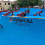 Pista de skate recebe reparos nos obstáculos e recuperação do piso