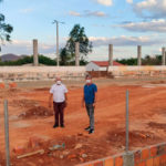 Prefeitura de Sobral inicia reforma de quadra poliesportiva da comunidade de Recreio