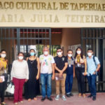 Socorrinha Brasileiro e Simone Passos realizaram visita ao Espaço Cultural de Taperuaba