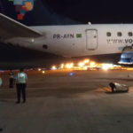 Dois aviões colidem em pátio do Aeroporto Internacional de Viracopos, em Campinas (SP)