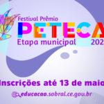 Inscrições para Festival Prêmio Peteca 2022 seguem até 13 de maio