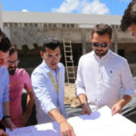 Secretários visitam Centros de Educação Infantil em construção