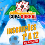 Prefeitura de Sobral abre inscrições para a XX Copa Sobral de Futebol