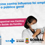 Campanha de vacinação contra Influenza é ampliada para população geral
