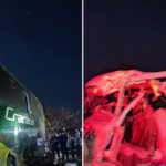 Três pessoas morrem em acidente entre ônibus e caminhão na BR-222, no Ceará