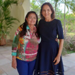 Governadora Izolda Cela trata da concretização da Areninha do Distrito de Taperuaba