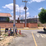 ENEL inicia implantação da rede de alta tensão na Escola de Tempo Integral de Taperuaba