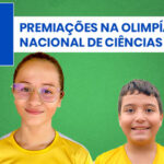 Estudantes da rede municipal conquistam 11 premiações na Olimpíada Nacional de Ciências