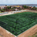 Prefeitura prepara areninha para inauguração no distrito de Jaibaras