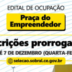 Prefeitura de Sobral prorroga inscrições para ocupação da Praça do Empreendedor