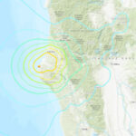 Terremoto de 6.4 de magnitude abala o norte da Califórnia, nos Estados Unidos