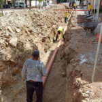 Obras de conclusão do sistema de esgotamento sanitário são iniciadas em Taperuaba