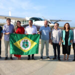 Ivo Gomes e Elmano de Freitas prestigiam primeiro voo no Aeroporto Regional de Sobral