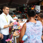 Secretários municipais visitam estrutura provisória do Mercado Central e anunciam melhorias