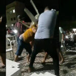 Dois vereadores se envolvem em pancadaria com socos e chutes em Santana do Acaraú; veja vídeo