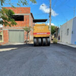 Retomada da pavimentação asfáltica das ruas já saneadas do Distrito de Taperuaba