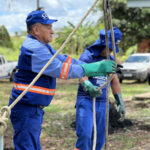 Equipes do SAAE de Sobral realizam limpeza da Estação Elevatória de Esgoto Jocely Dantas