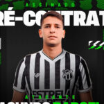Ceará anuncia o centroavante uruguaio Facundo Barceló para a temporada 2024