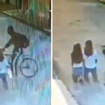 Vítimas são obrigadas a ficar de joelhos durante assalto no bairro São João do Tauape, em Fortaleza